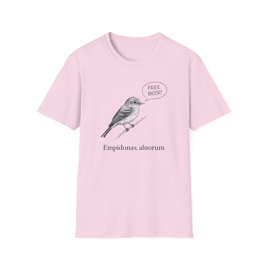 Alder Flycatcher Mnemonic T-Shirt
