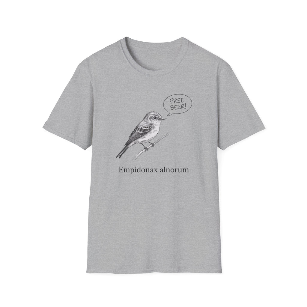 Alder Flycatcher Mnemonic T-Shirt