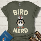 Bird Nerd Fun Puffin T-Shirt