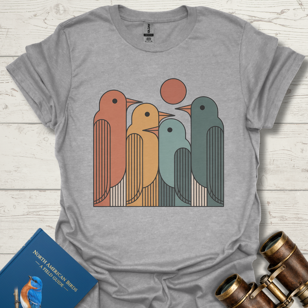 Colorful Birds T-Shirt