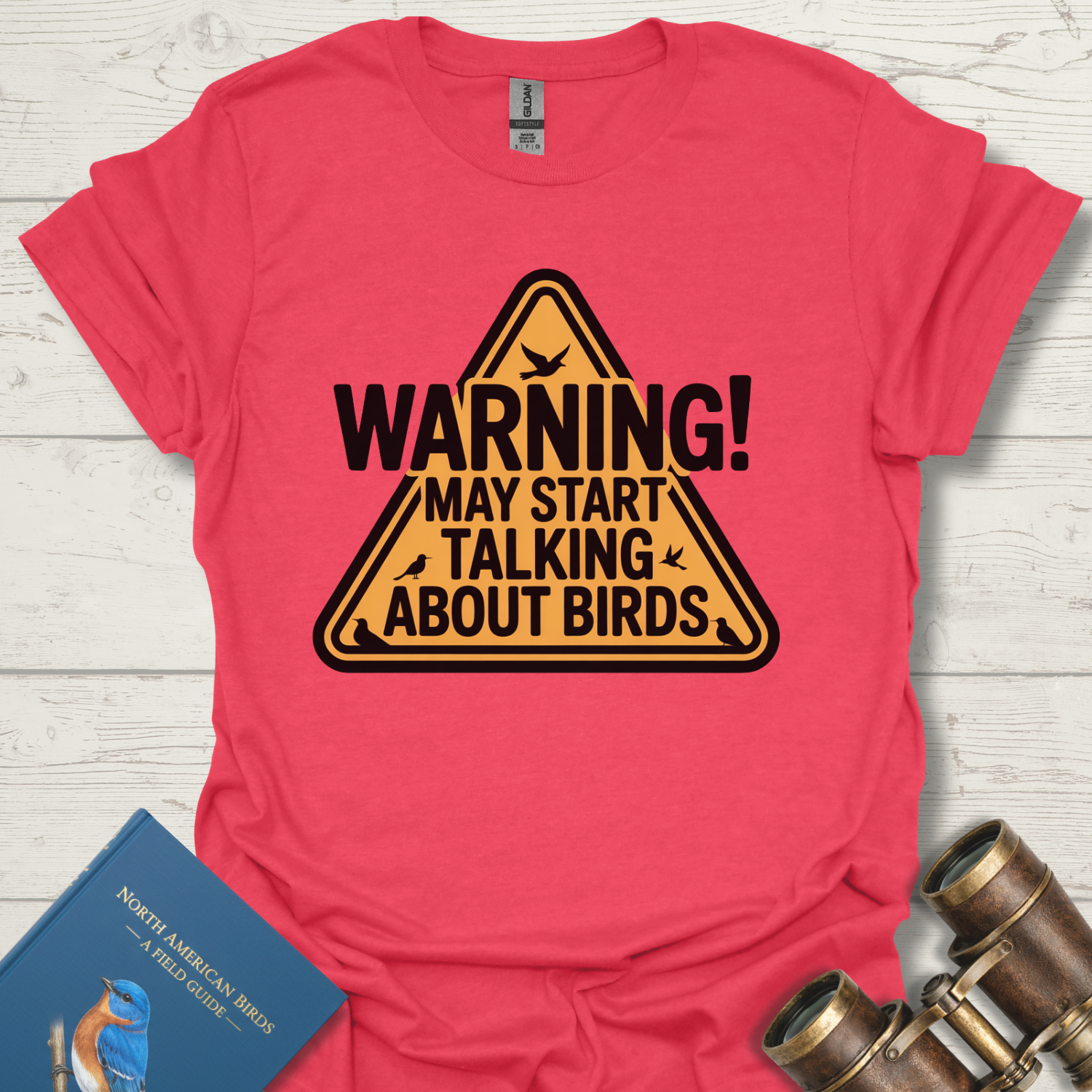 Warning Talks About Birds T-Shirt