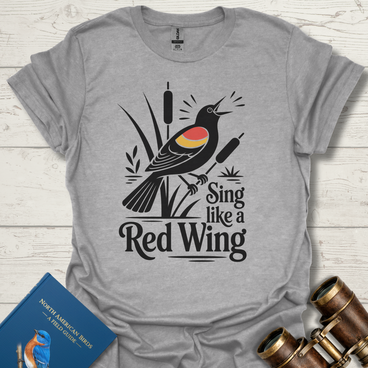 Singing Like A Red Wing Bird T-Shirt