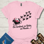 Santa Sleigh Birds T-Shirt