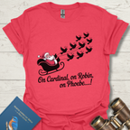 Santa Sleigh Birds T-Shirt