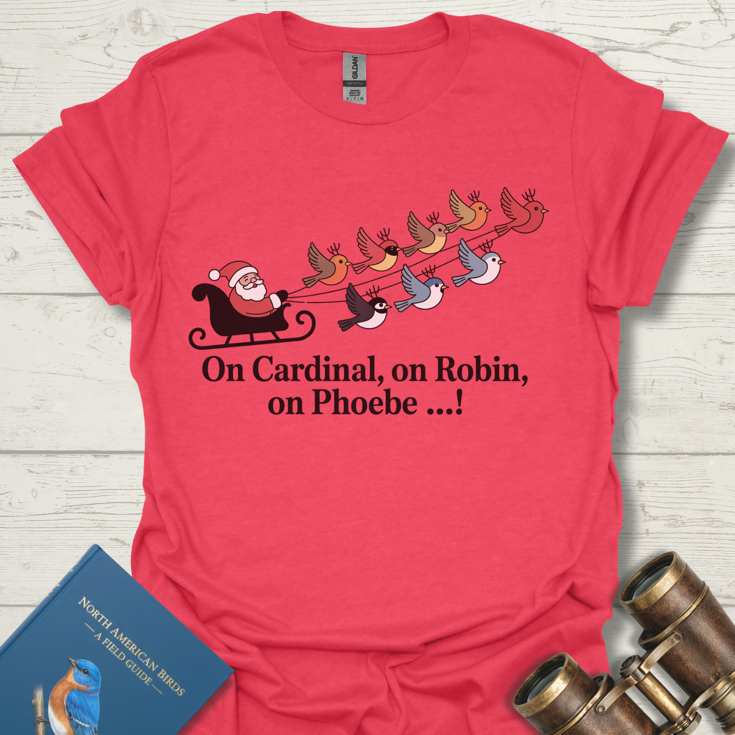 Santa Birds T-Shirt