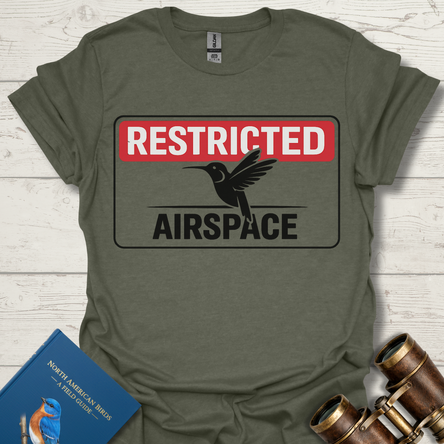 Restricted Airspace Hummingbird T-Shirt