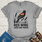 Red Winged Black Bird Loud n Proud T-Shirt