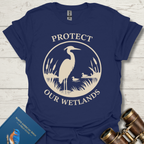 Protect Wetlands Bird T-Shirt