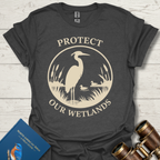 Protect Wetlands Bird T-Shirt