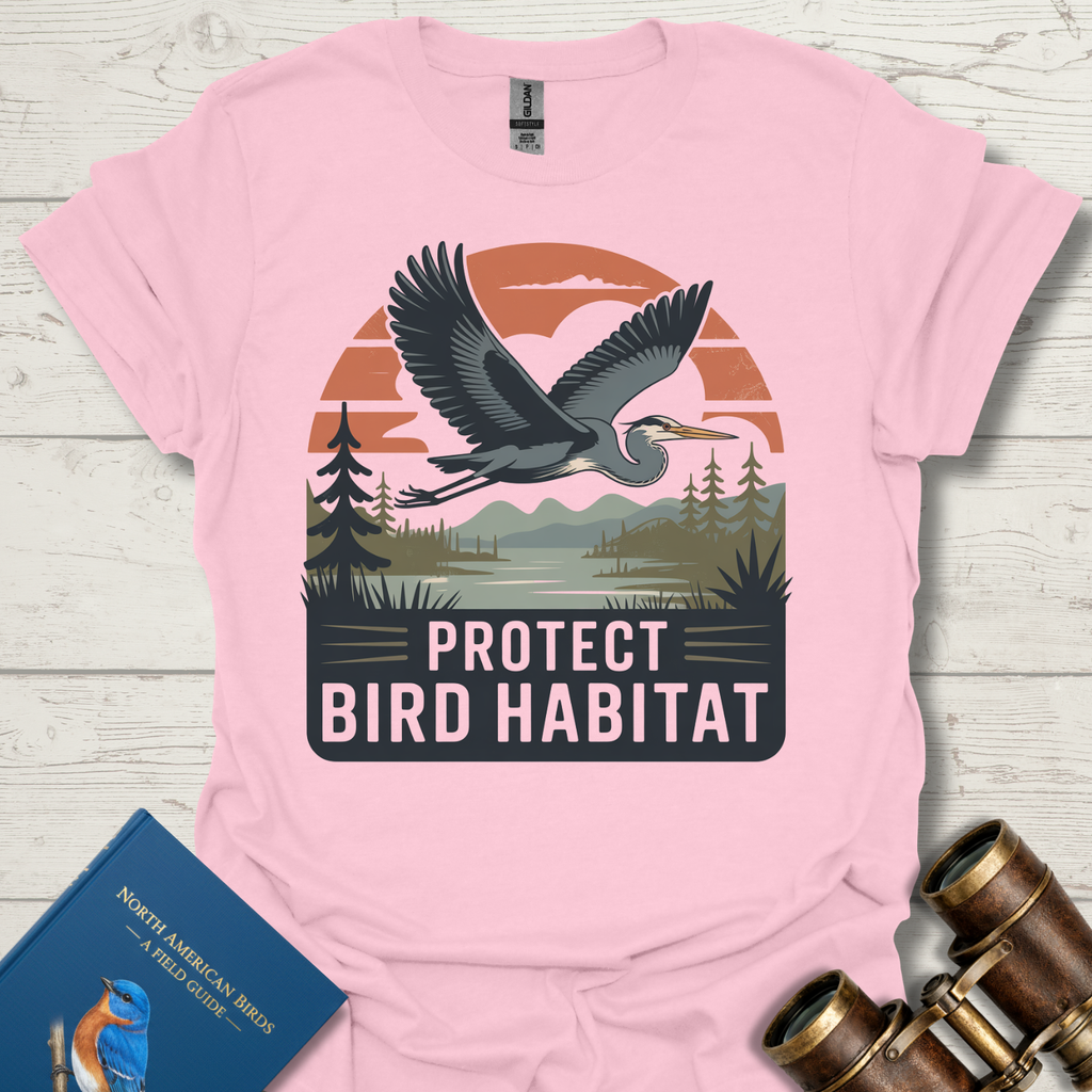 Save Bird Habitat T-Shirt
