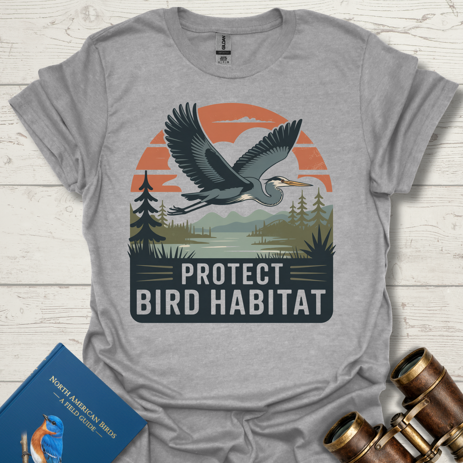 Save Bird Habitat T-Shirt
