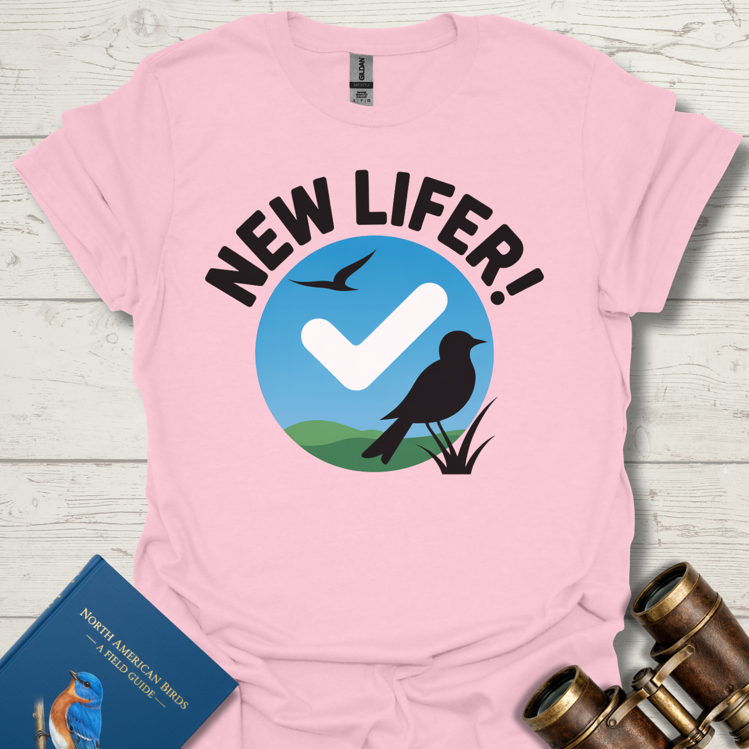 New Lifer Bird Check T-Shirt