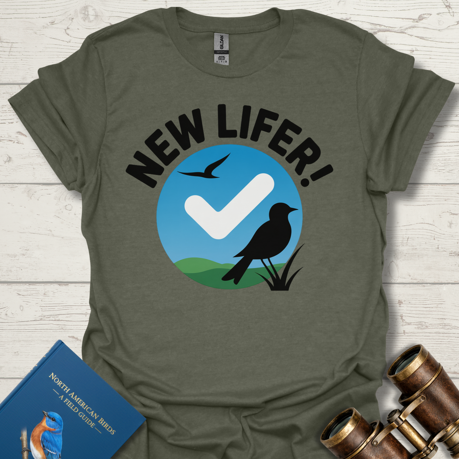 New Lifer Bird Check T-Shirt