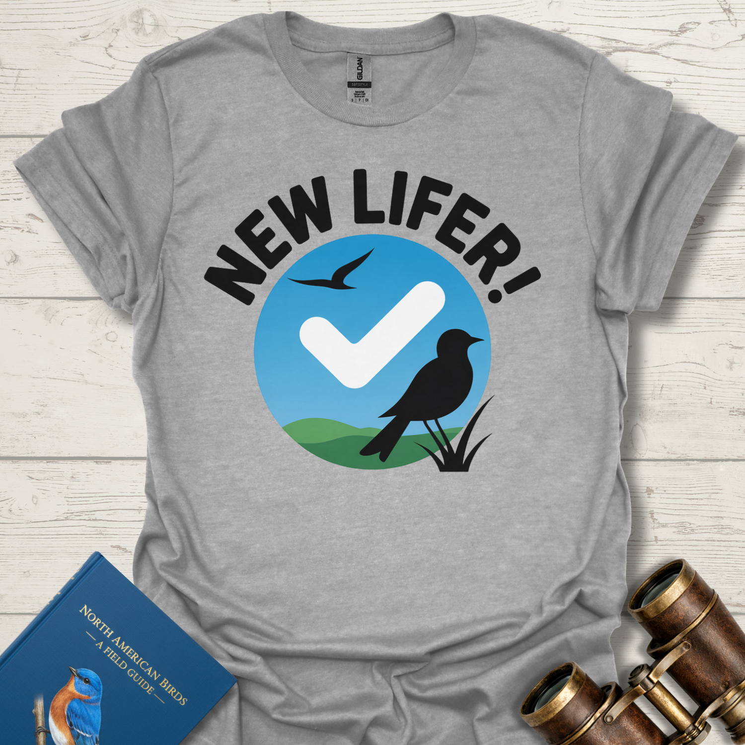 New Lifer Bird Check T-Shirt
