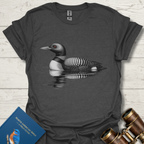 Common Loon Sketch Bird T-Shirt