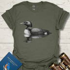Common Loon Sketch Bird T-Shirt