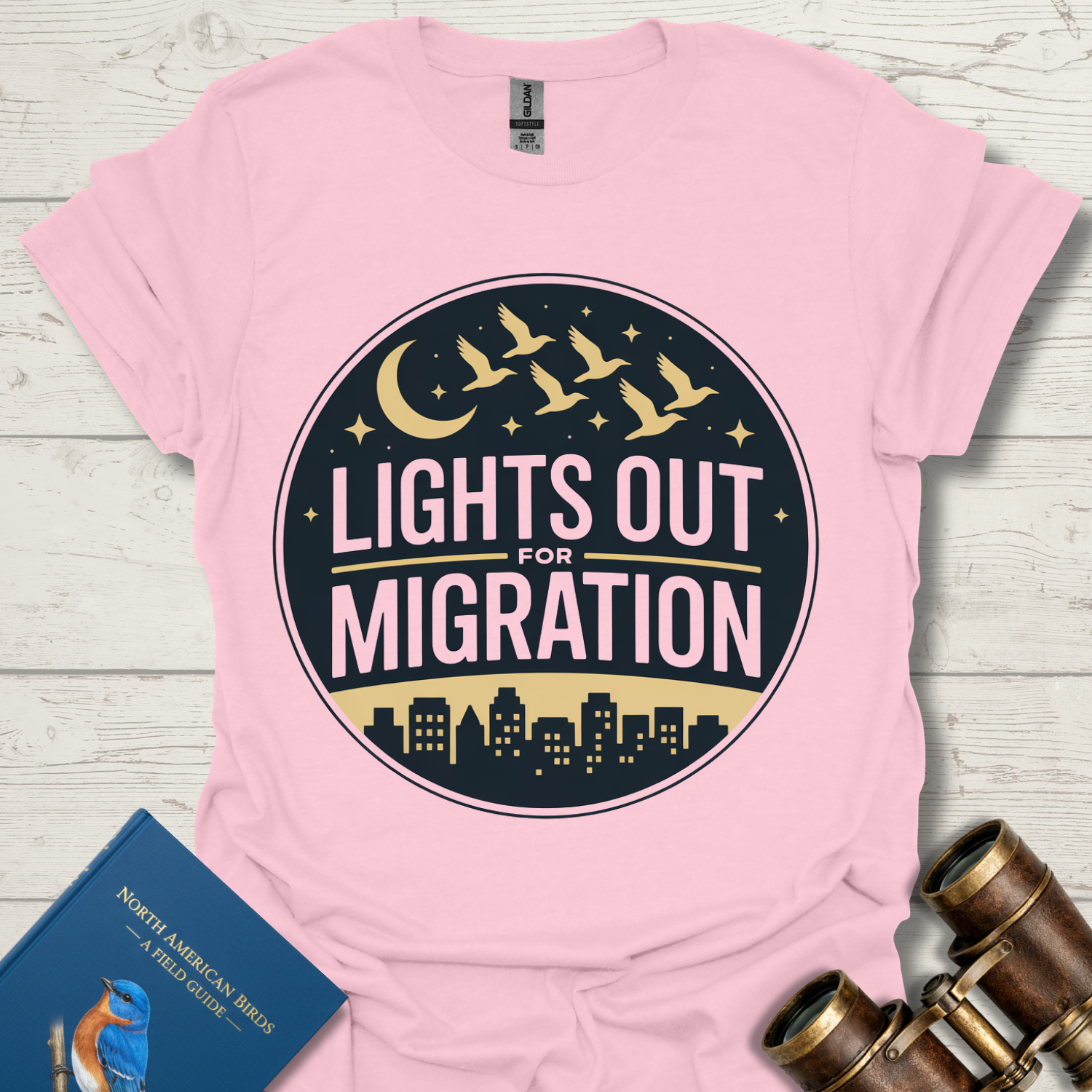 Lights Out For Migration Bird T-Shirt