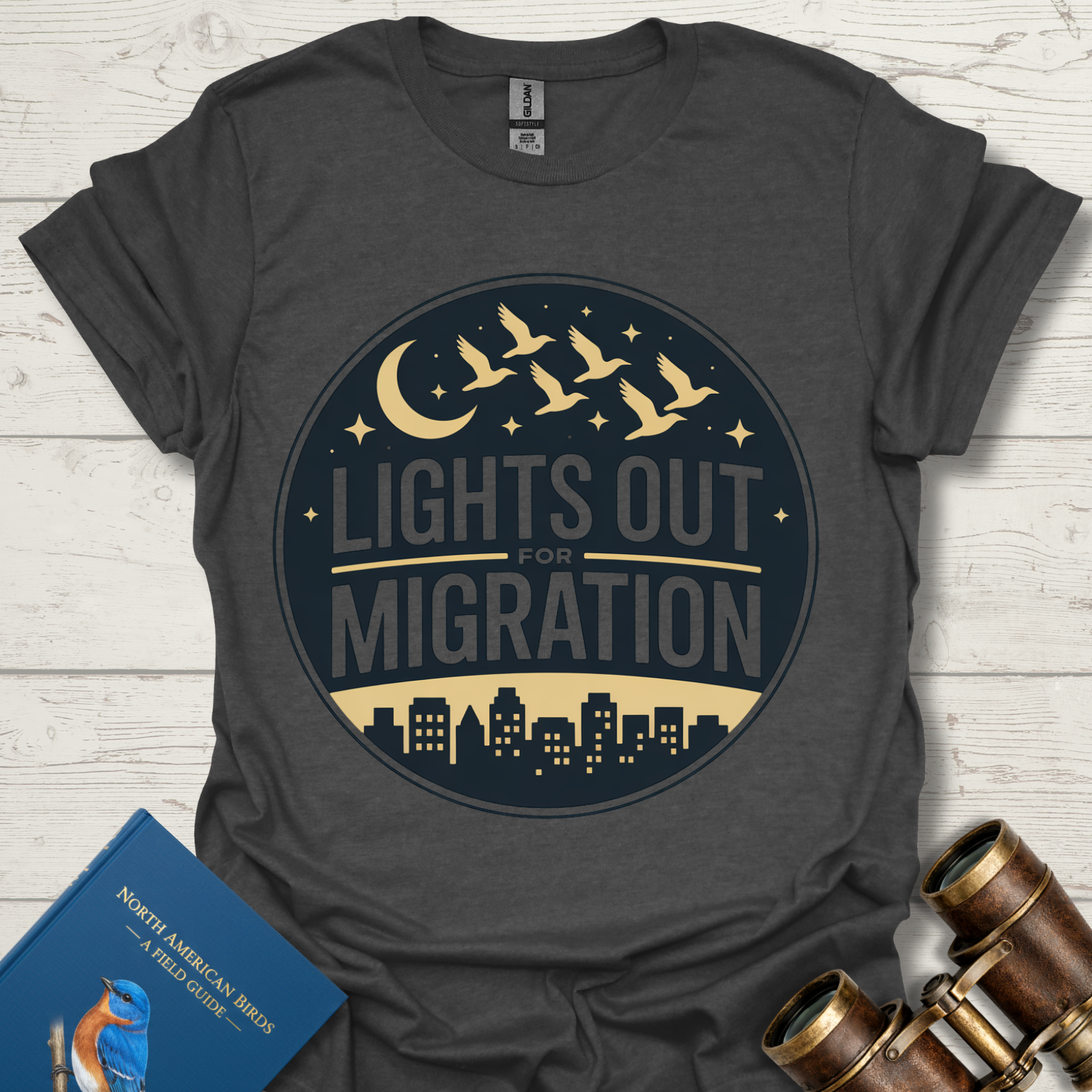 Lights Out For Migration Bird T-Shirt