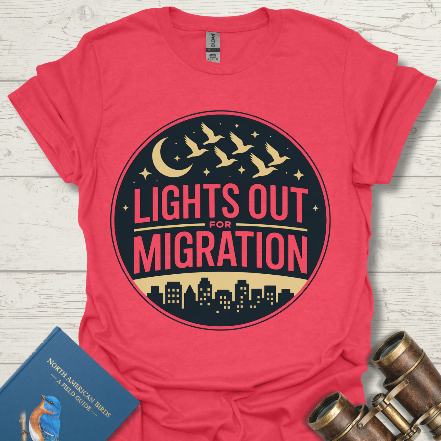 Lights Out For Migration Bird T-Shirt