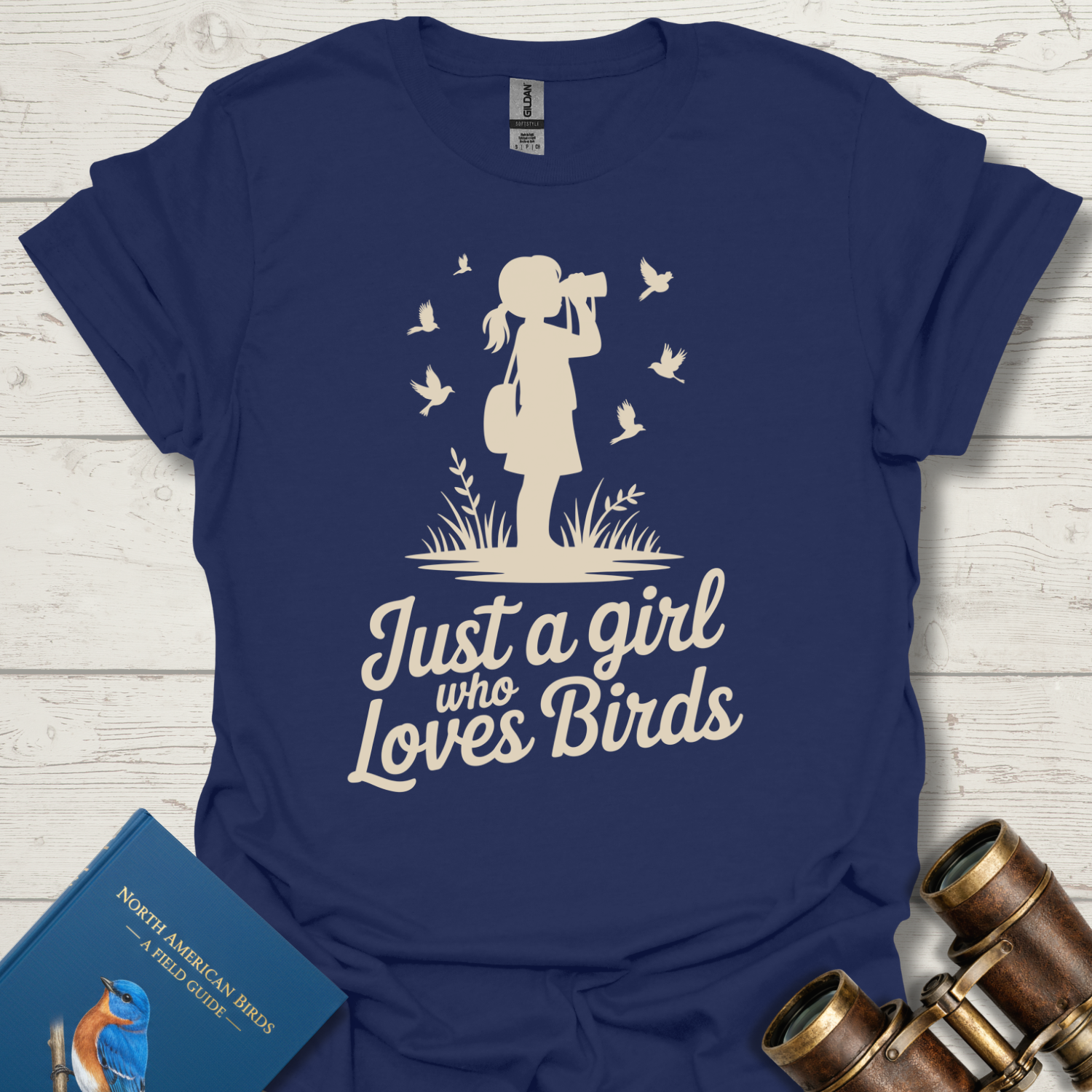 Just a Girl Who Loves The Birds T-Shirt