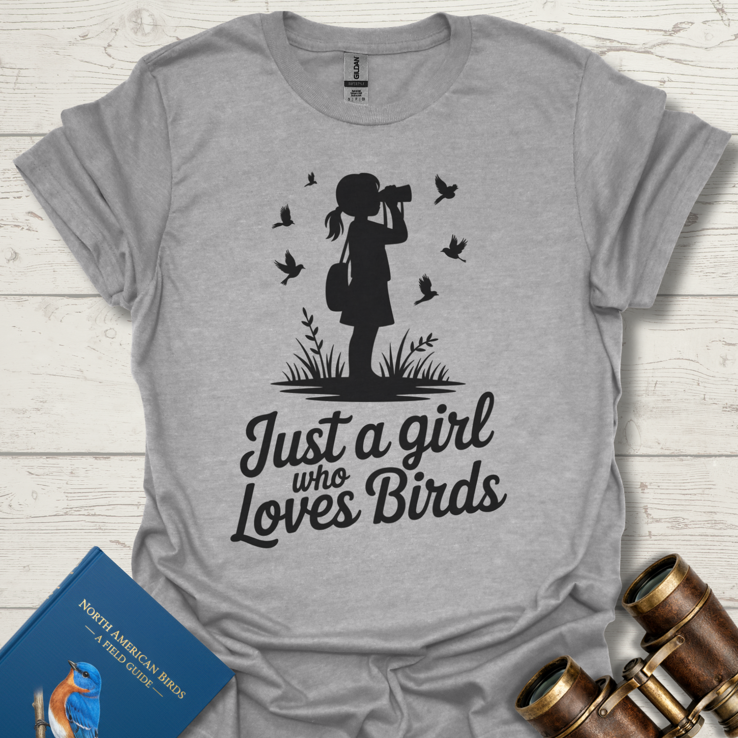 Just a Girl Who Loves The Birds T-Shirt
