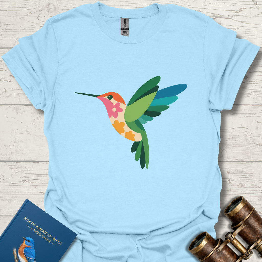 Hummingbird Flower T-Shirt