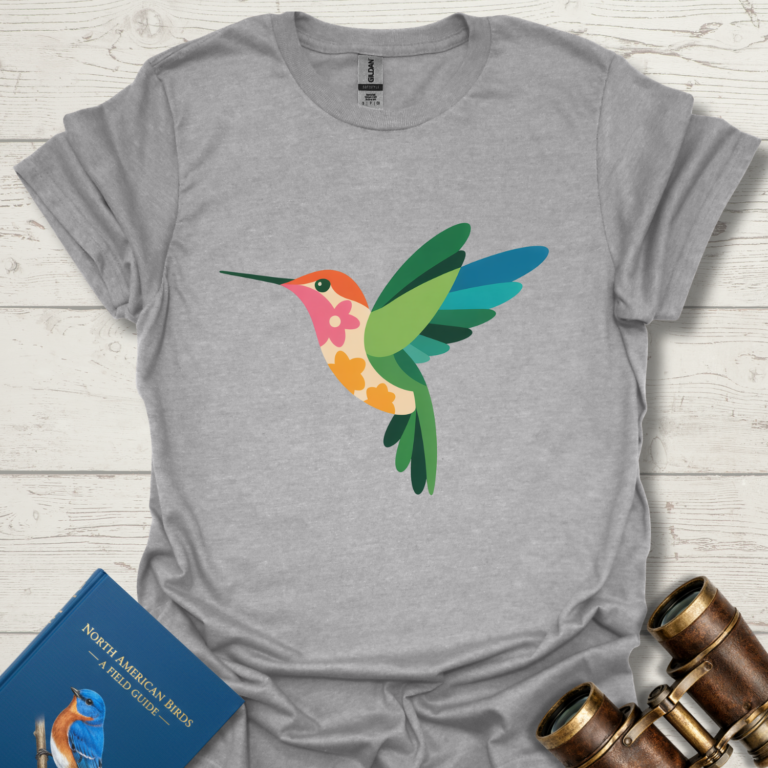 Hummingbird Flower T-Shirt