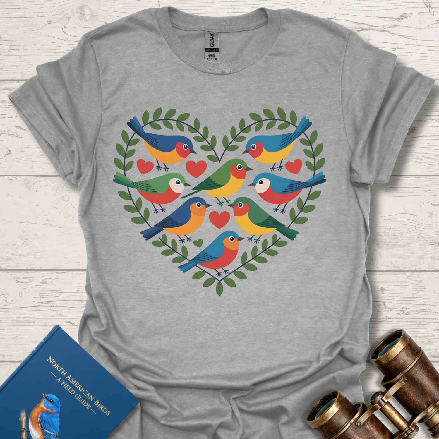 Heart of Birds T-Shirt