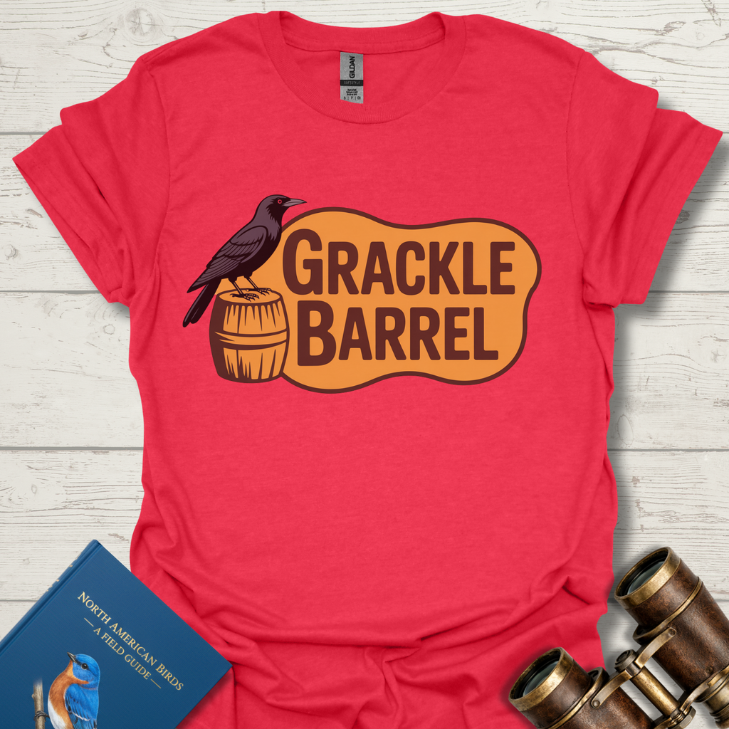 Grackle Barrel Bird T-Shirt