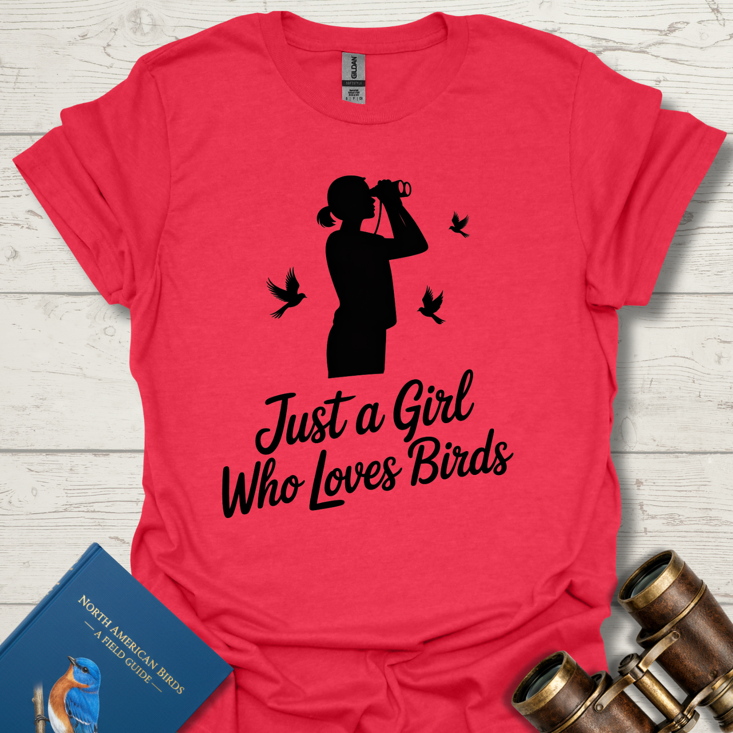 Just A Girl Who Loves Birds T-Shirt