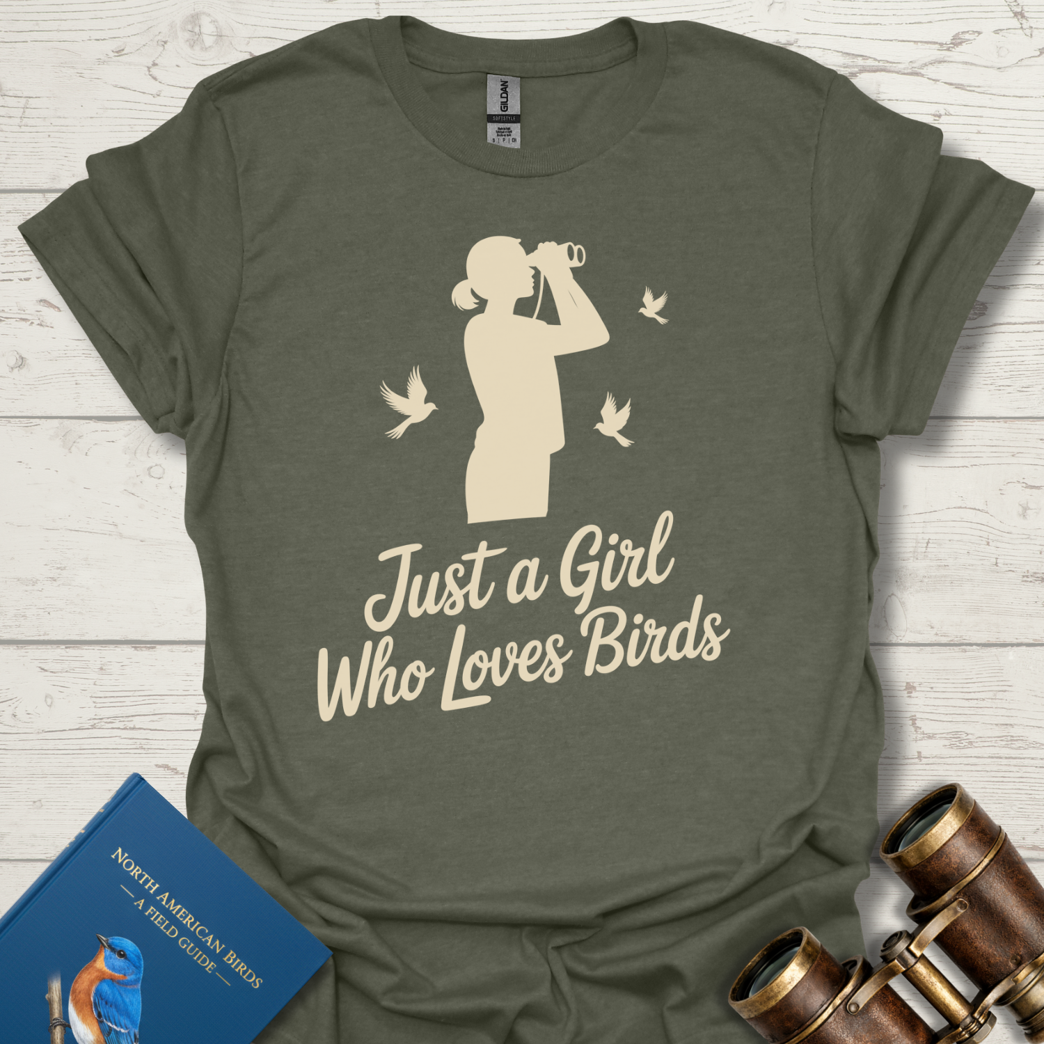 Just A Girl Who Loves Birds T-Shirt
