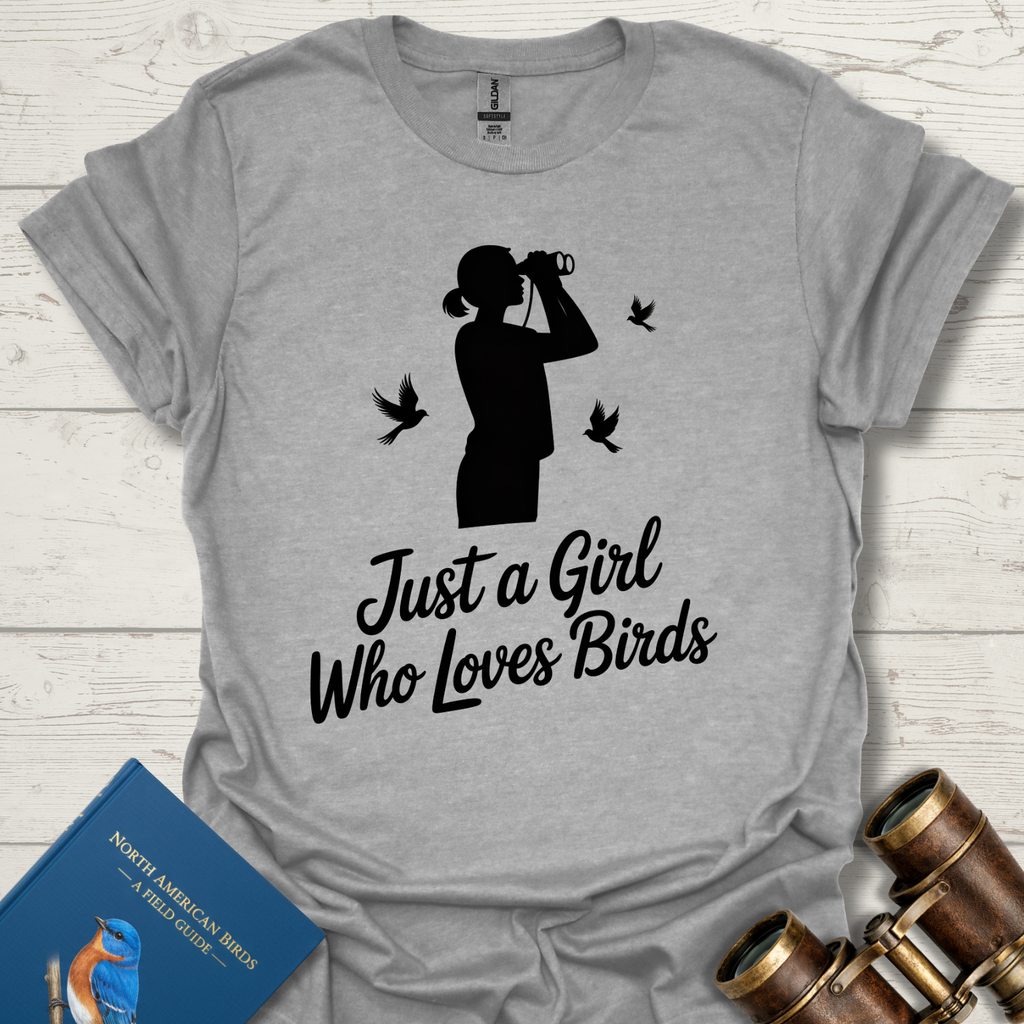 Just A Girl Who Loves Birds T-Shirt