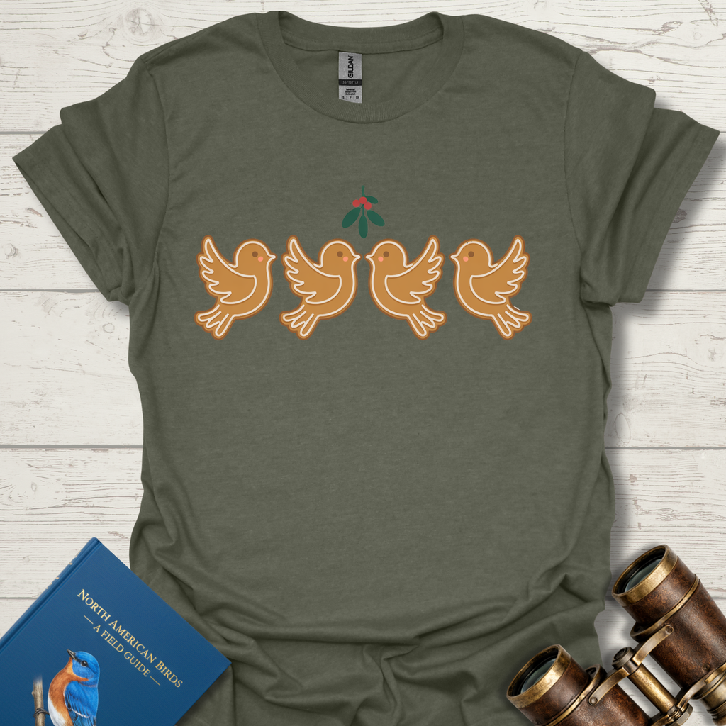 Gingerbread Birds T-Shirt