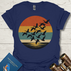 Geese Sunset Bird T-Shirt