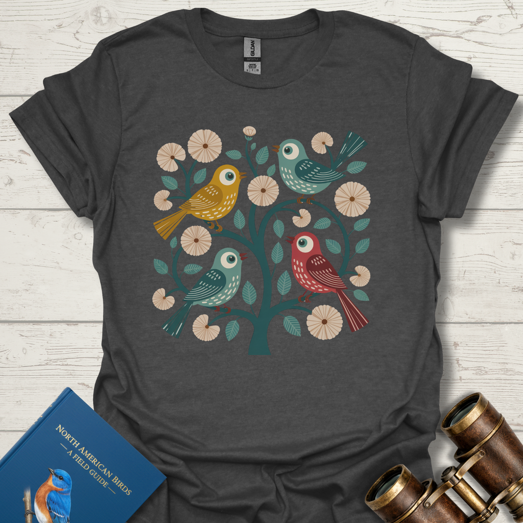 Folk Birds T-Shirt