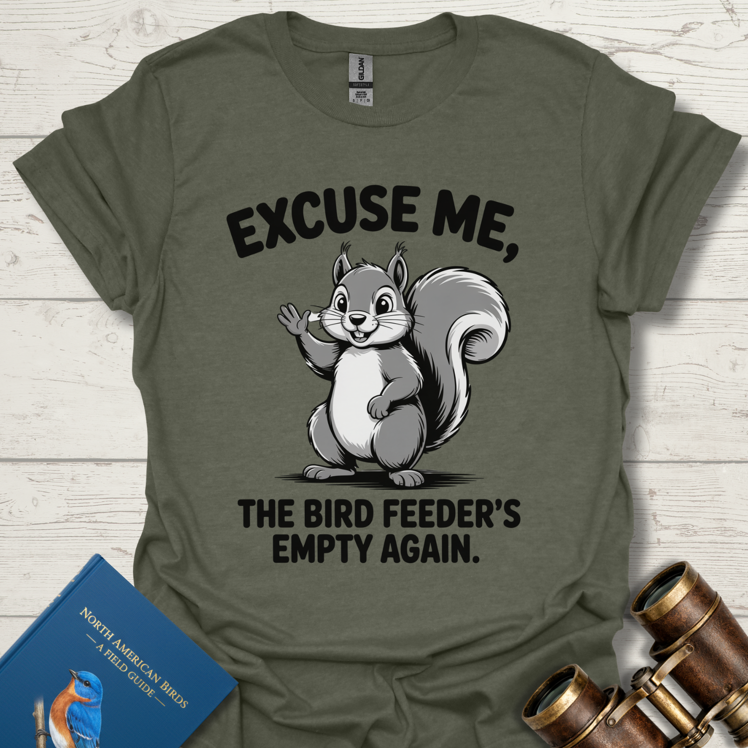 Excuse me Feeder Empty Bird T-Shirt