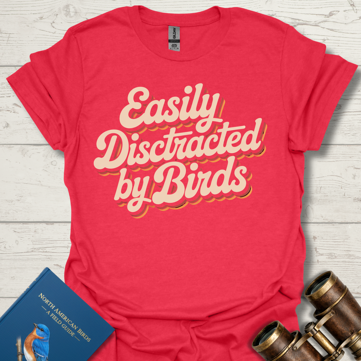 Easily Distracted By Birds T-Shirt