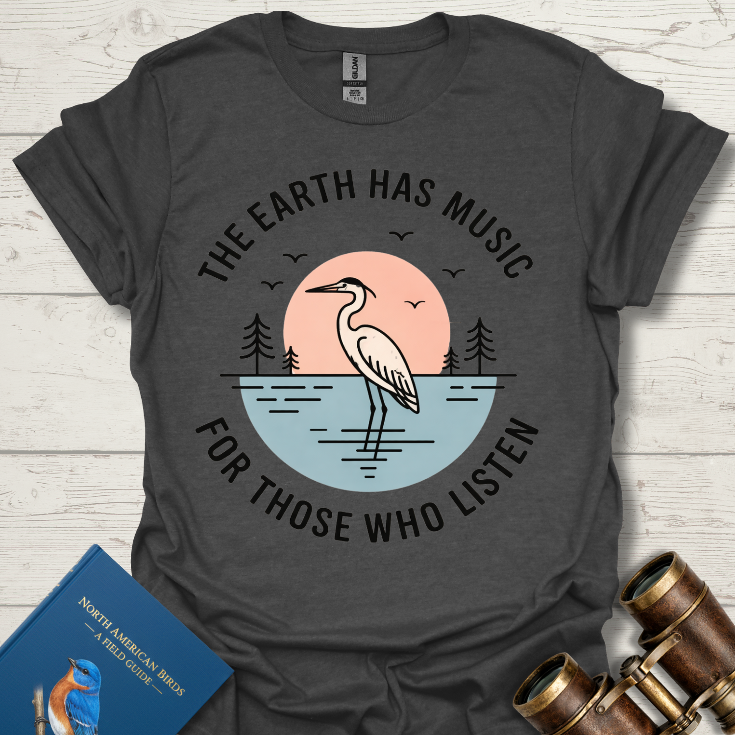 Earth Music Bird T-Shirt