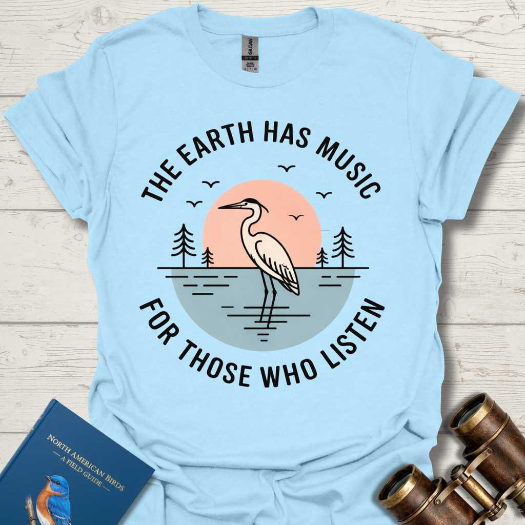 Earth Music Bird T-Shirt