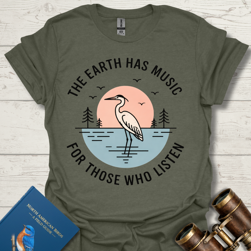 Earth Music Bird T-Shirt