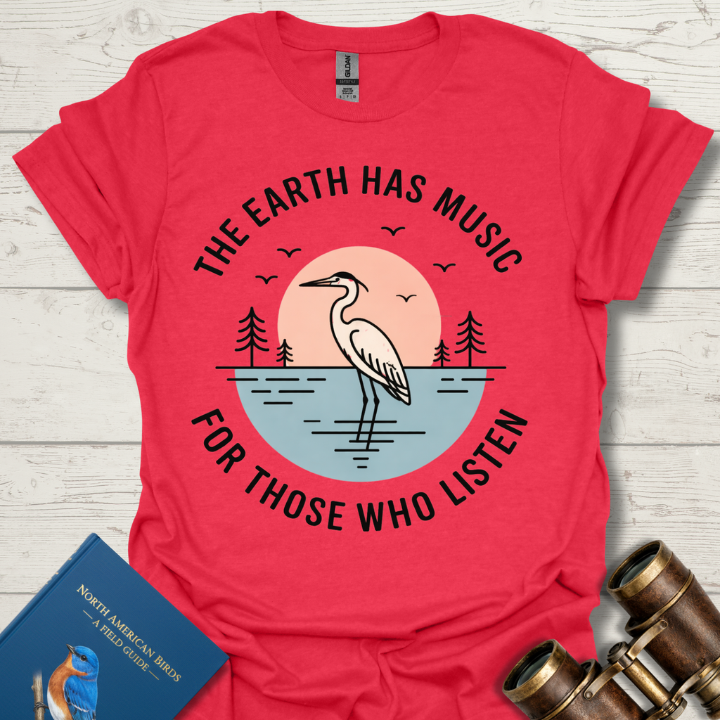 Earth Music Bird T-Shirt