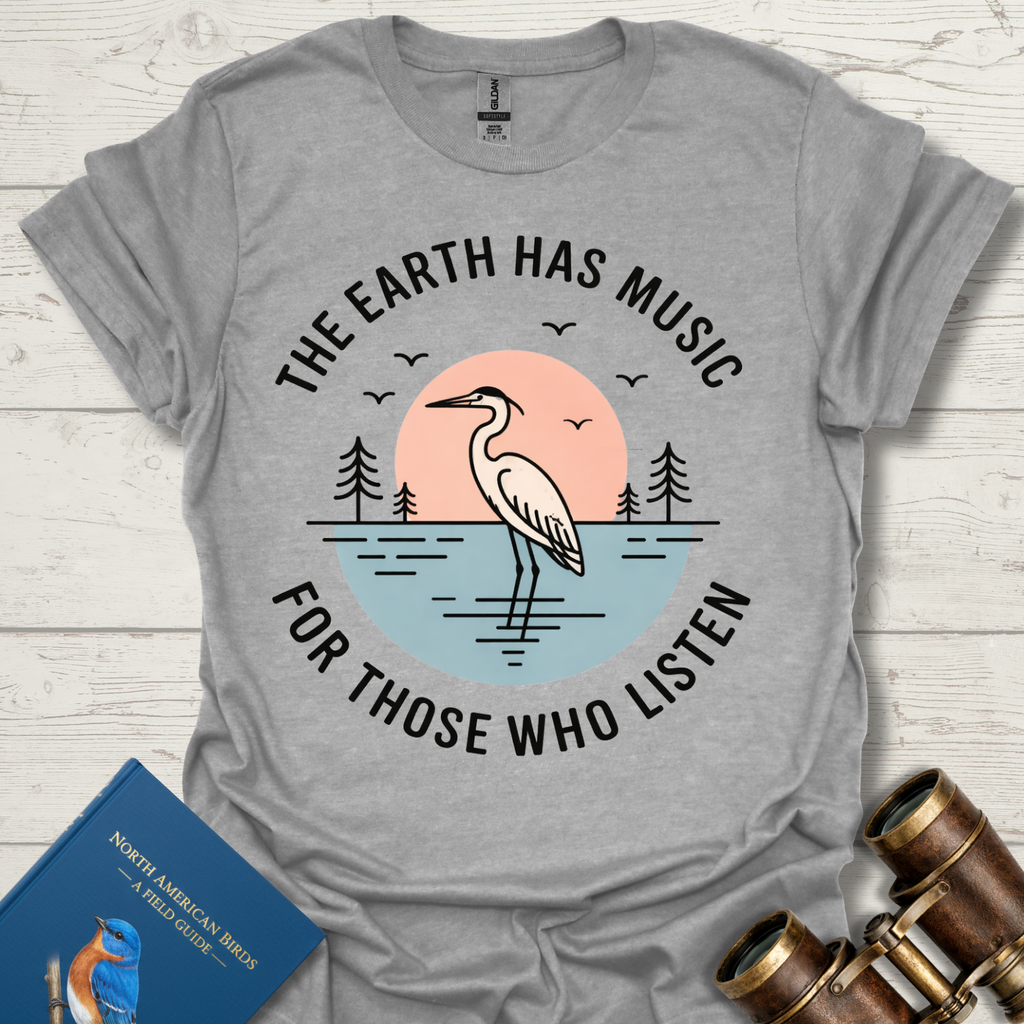 Earth Music Bird T-Shirt
