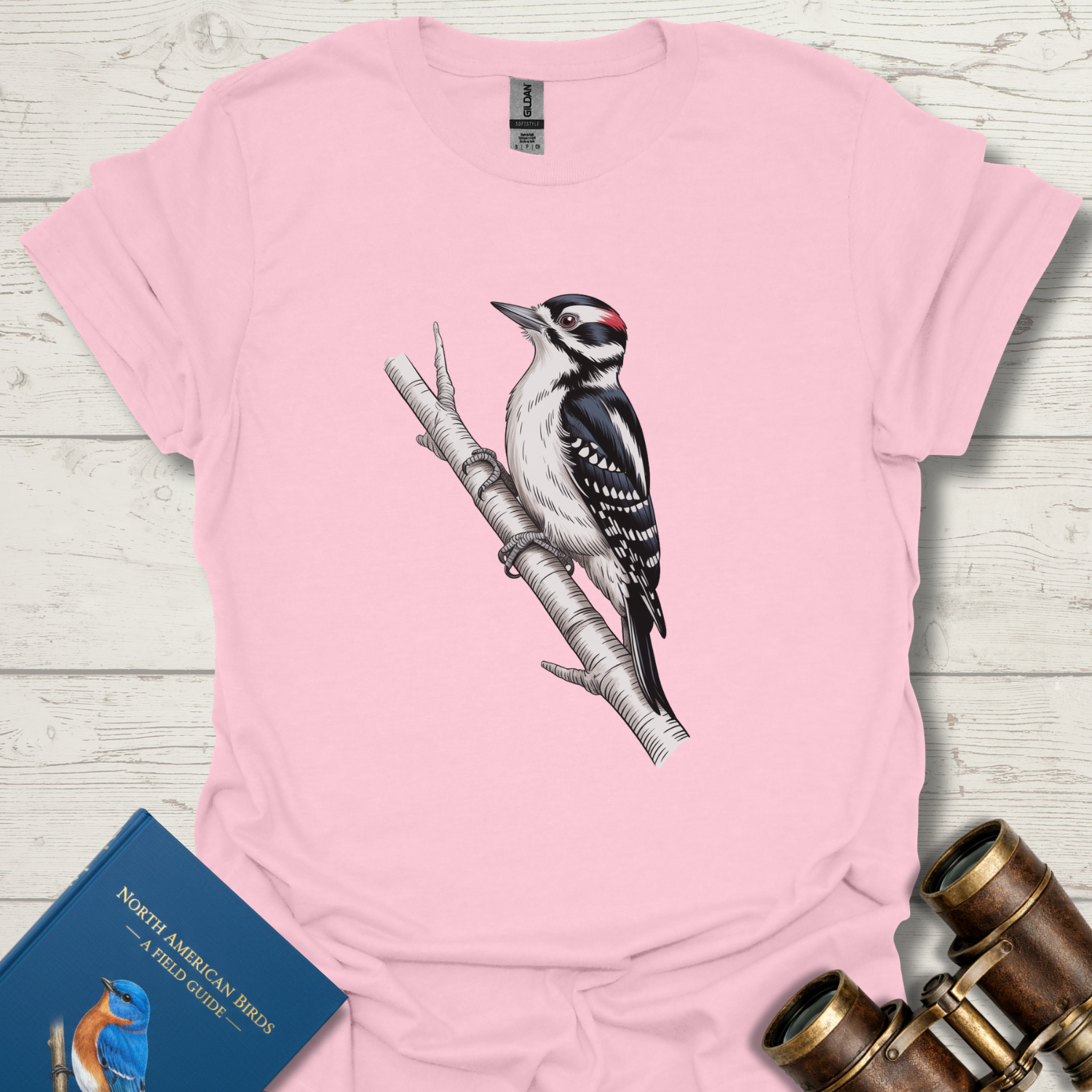 Downy Woodpecker Bird T-Shirt