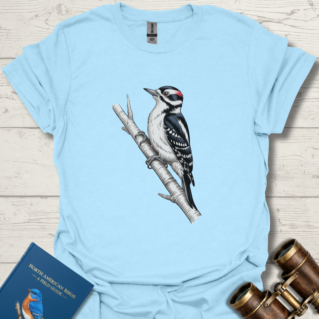 Downy Woodpecker Bird T-Shirt