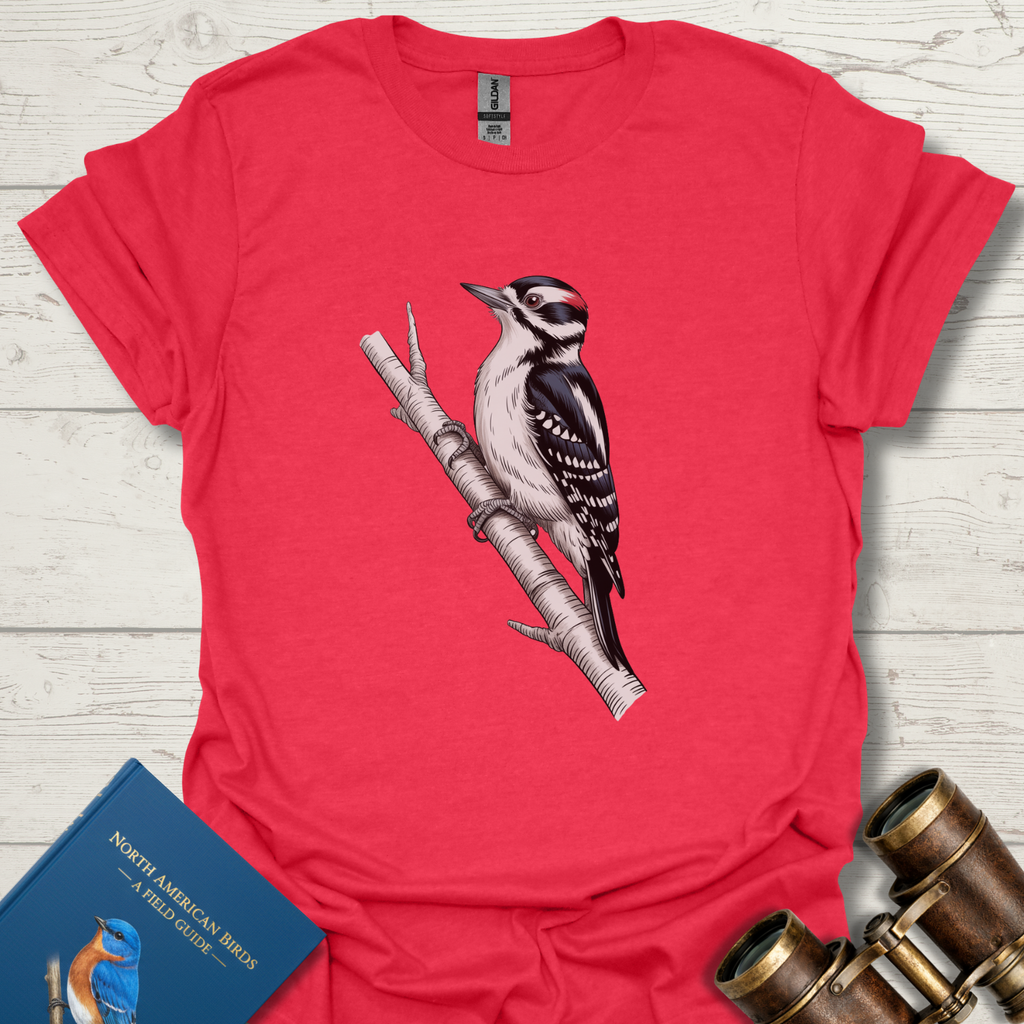 Downy Woodpecker Bird T-Shirt