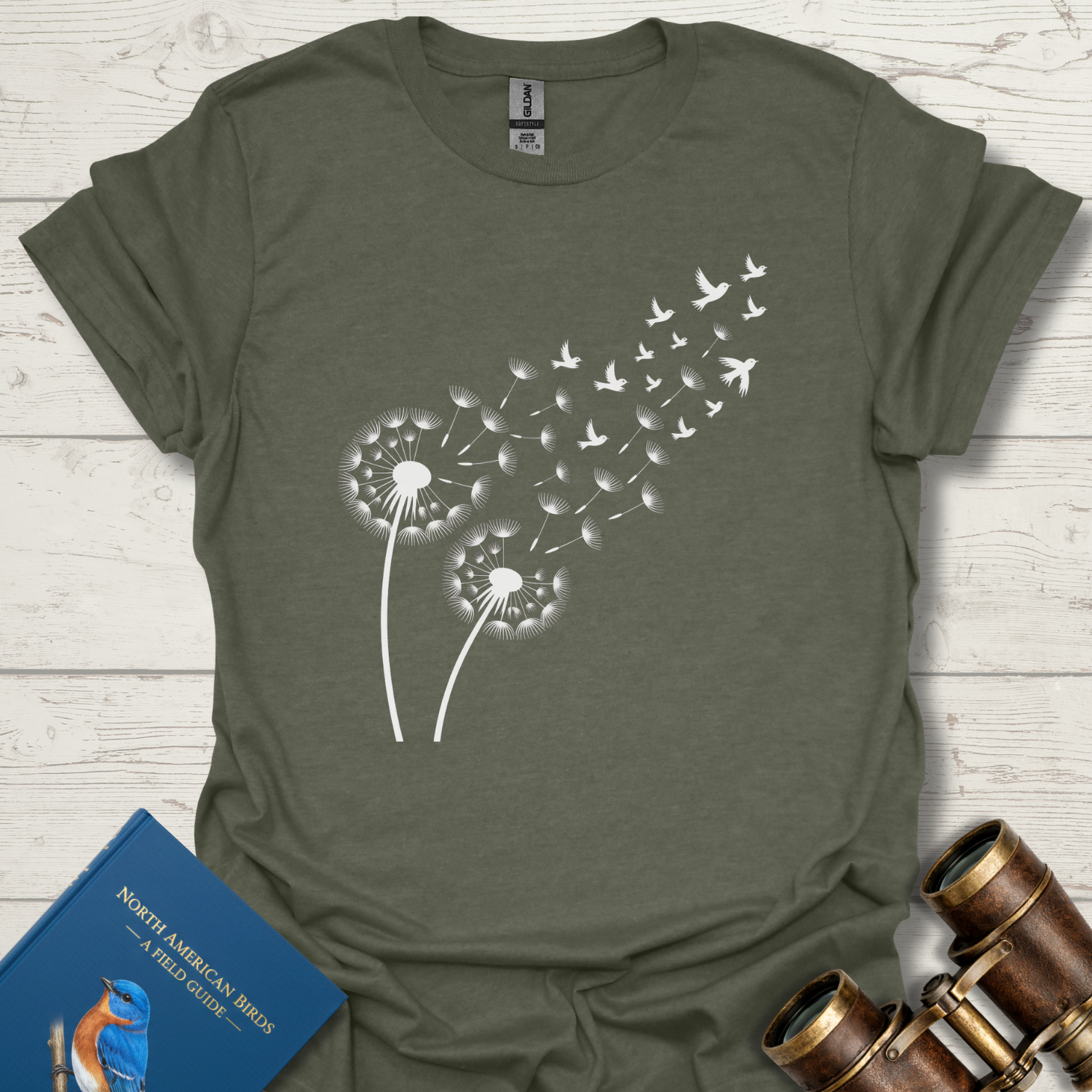 Dandelion Bird T-Shirt