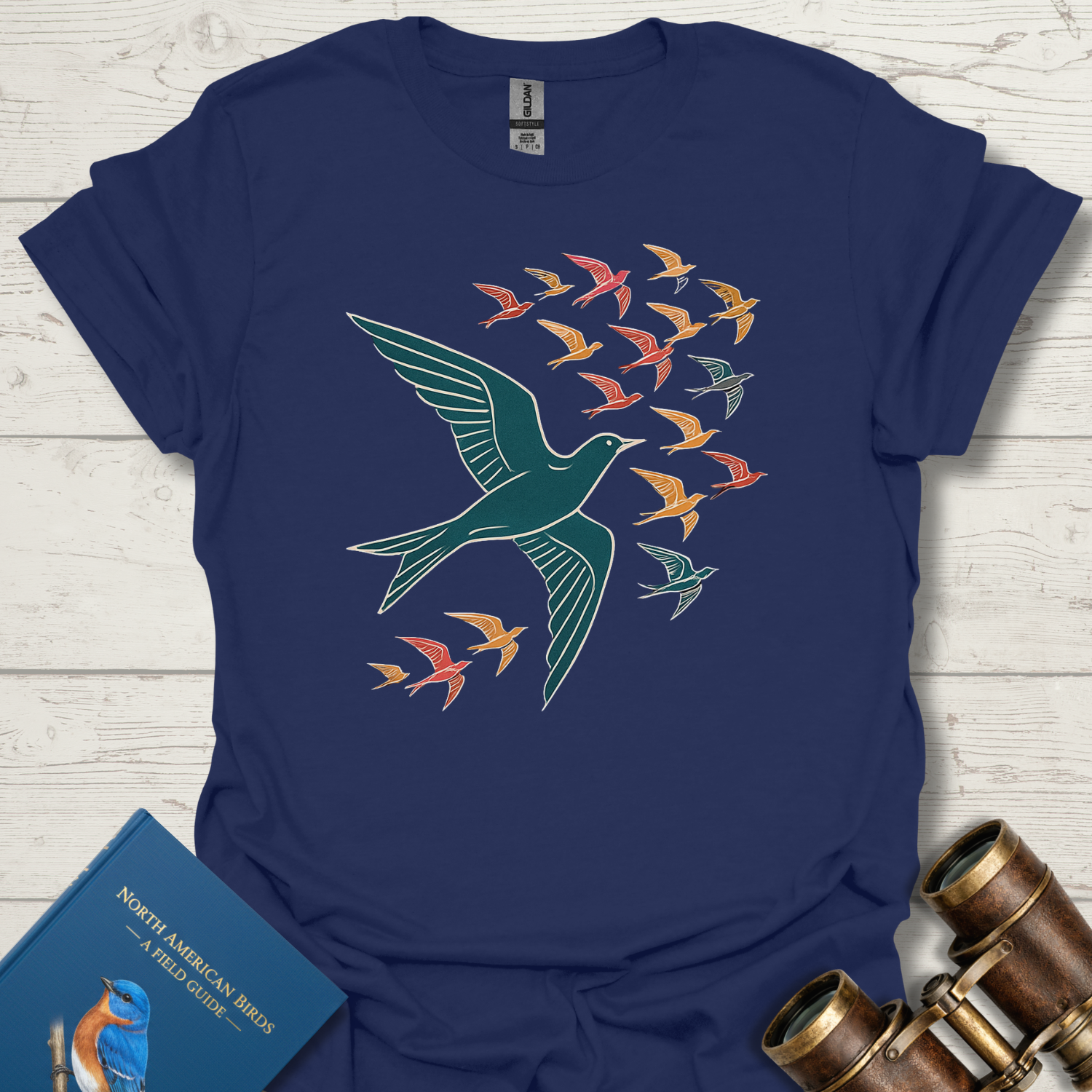 Bird Flock in Flight T-Shirt