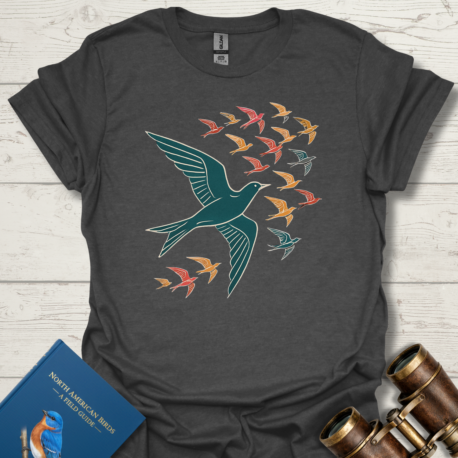 Bird Flock in Flight T-Shirt