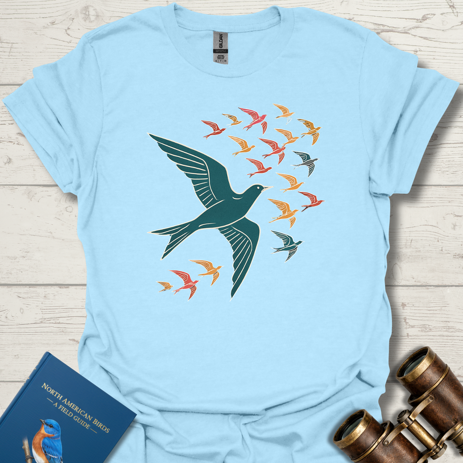Bird Flock in Flight T-Shirt