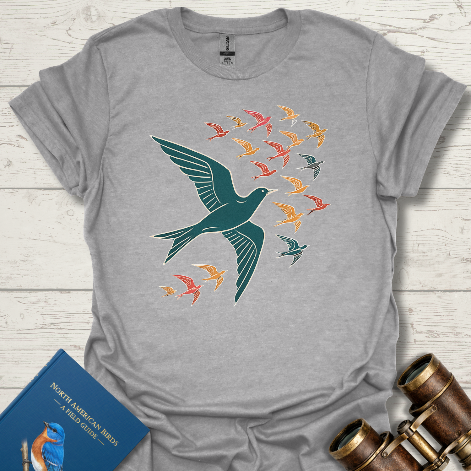 Bird Flock in Flight T-Shirt